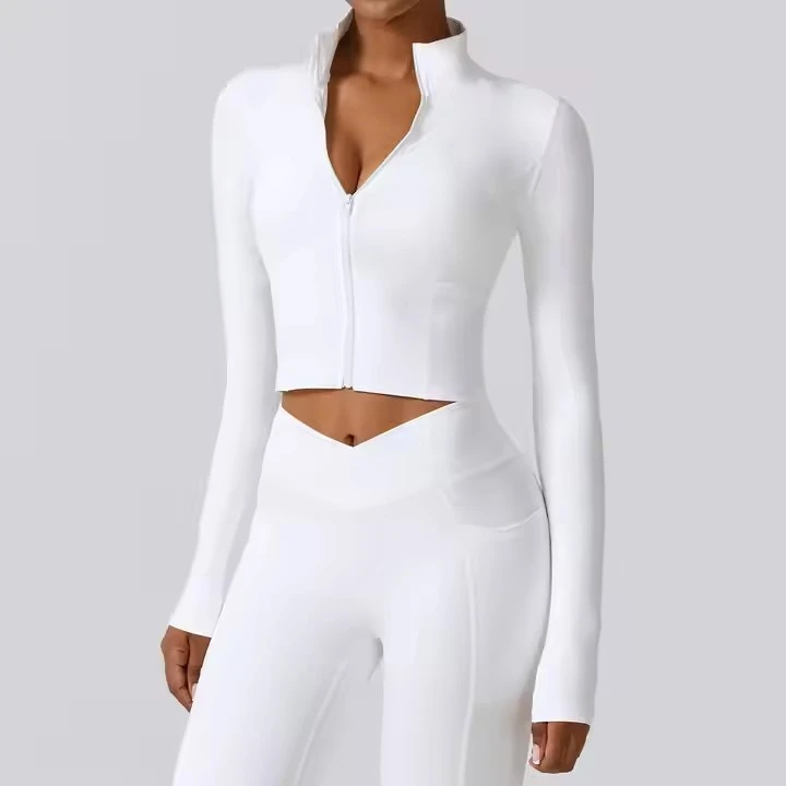 Long Sleeved Jacket Suits Yoga Sets