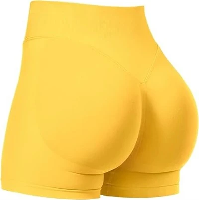 Scrunch Butt emelő tornaterem rövidnadrág zökkenőmentes rövidnadrág
